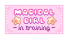 Magical Girl in Training stamp